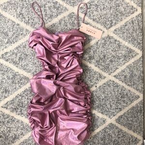 Space Cowgirl Pink Metallic Dress